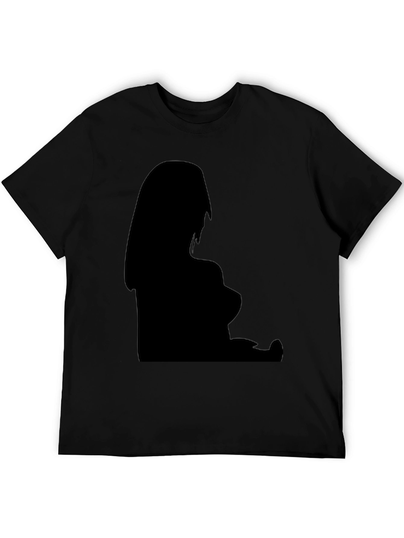 Silhouette Graphic Black T-Shirt