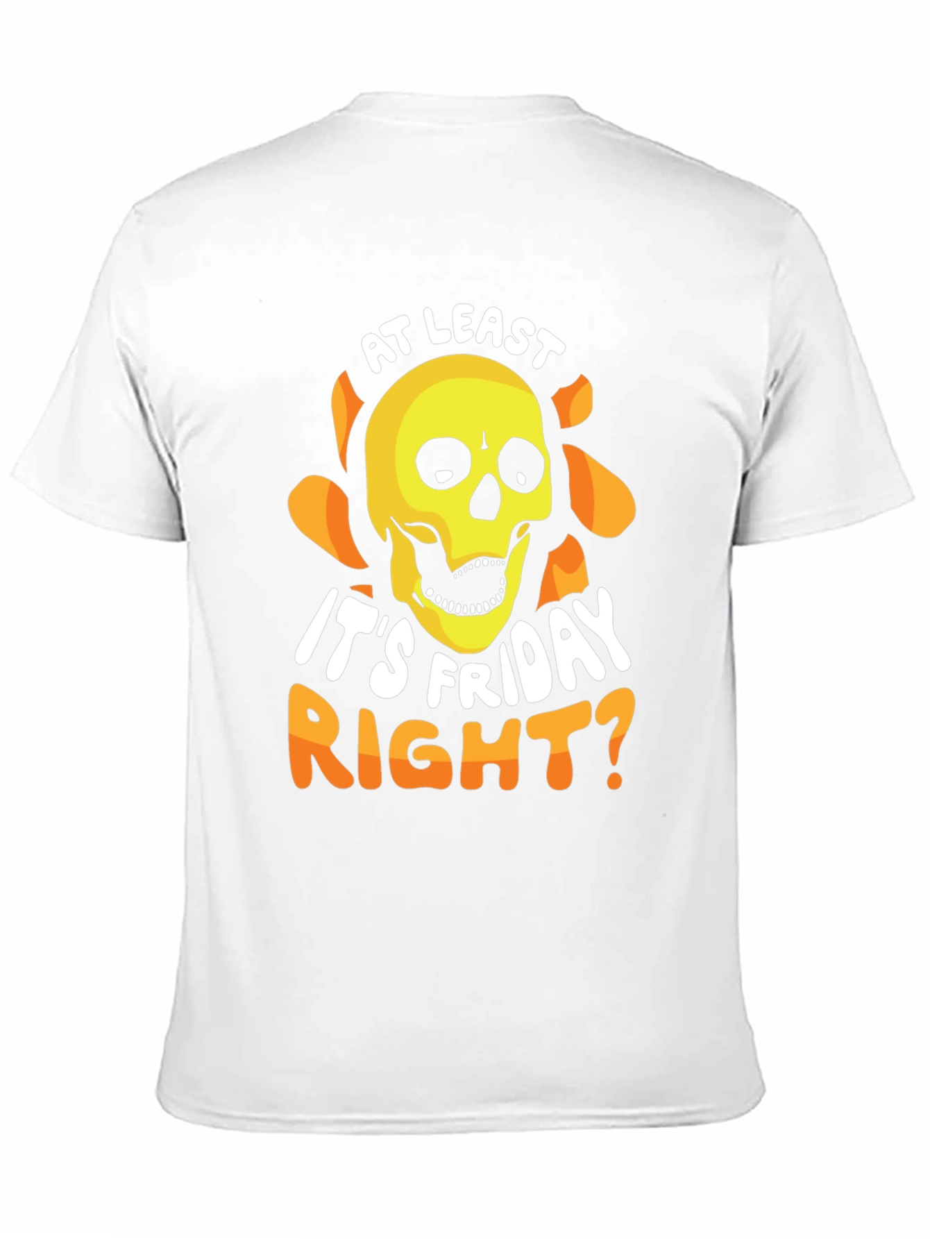 Friday Skull Graphic Tee - Mens Black T-Shirt