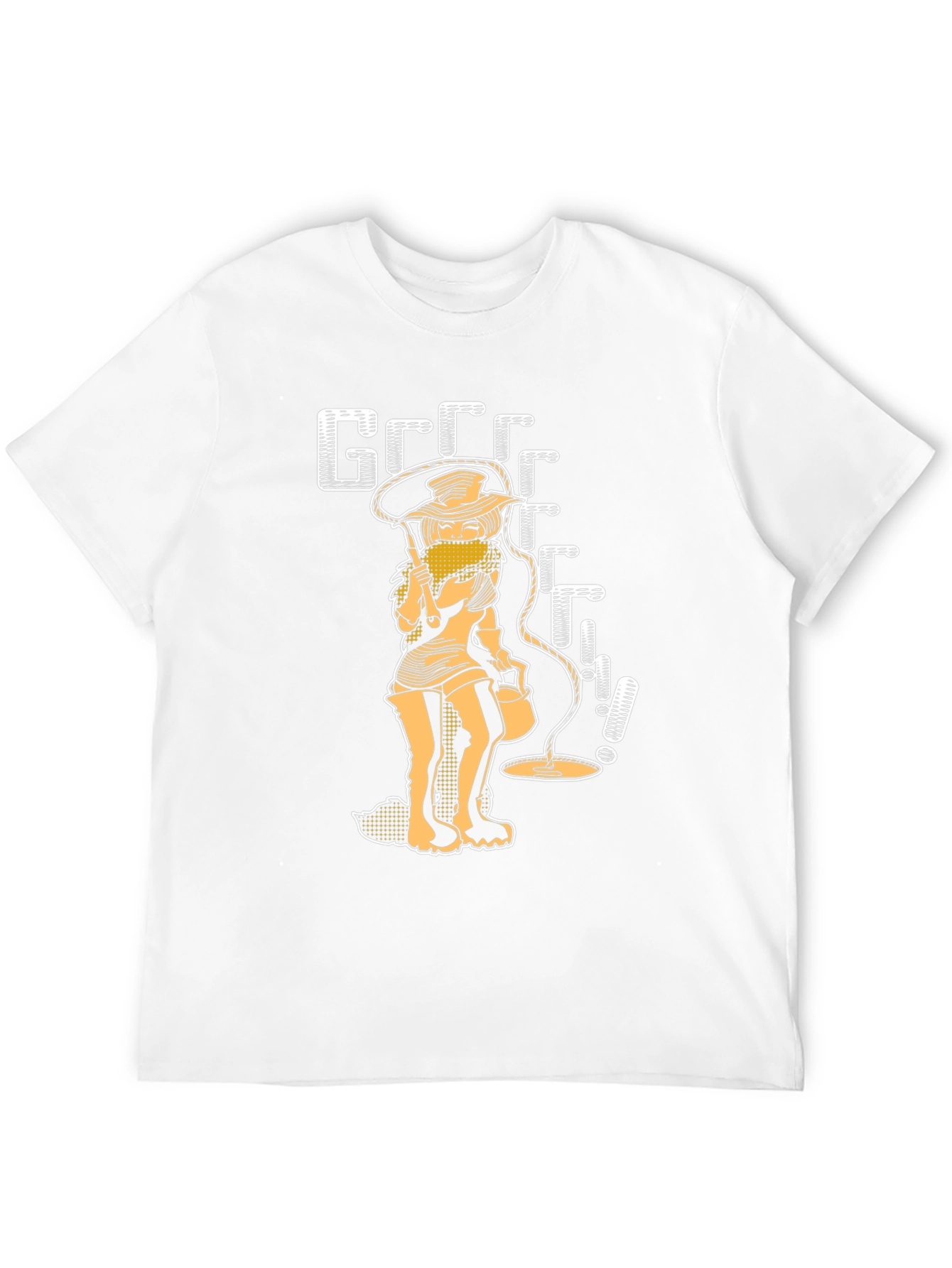 Grrrr Girl Black Graphic Tee