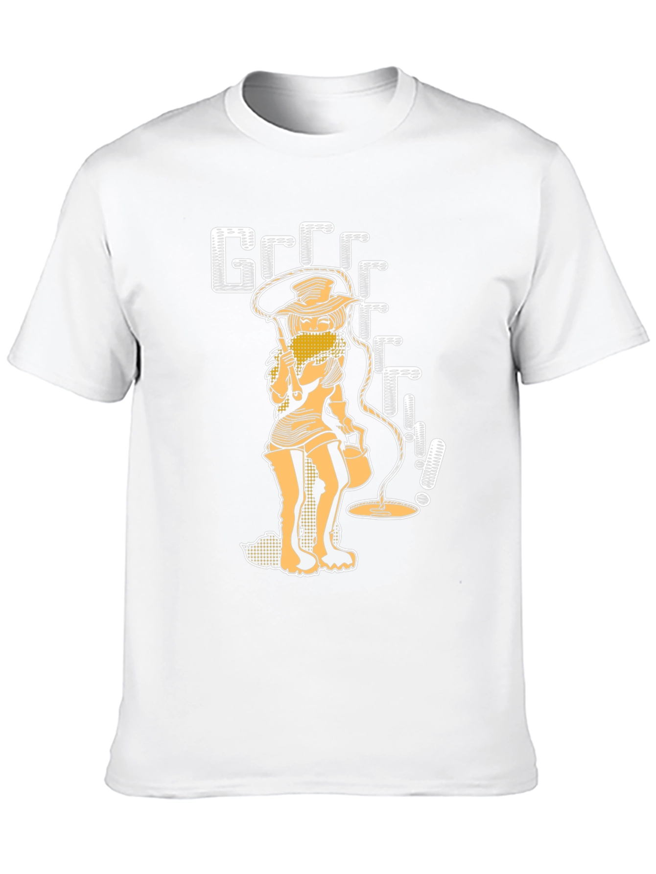 Grrrr Girl Black Graphic Tee