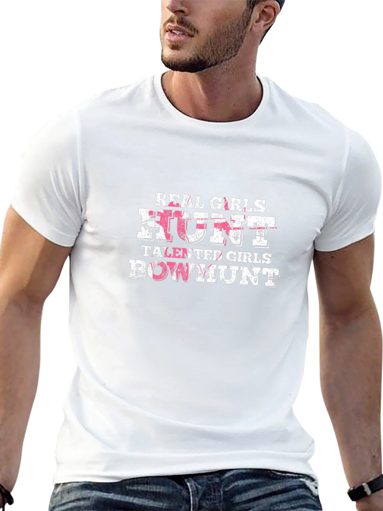 Real Girls Hunt Bowhunt T-Shirt