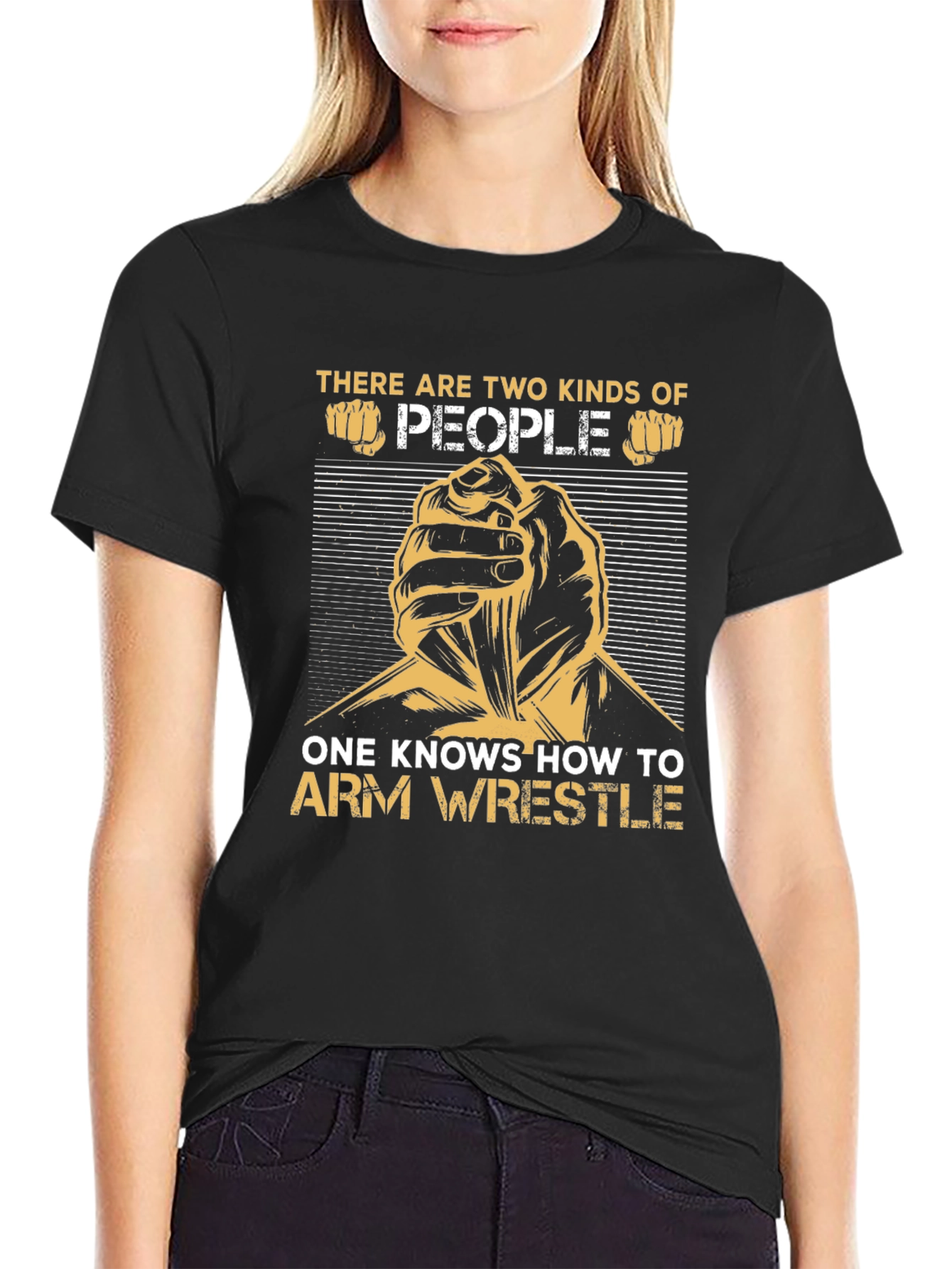 Arm Wrestle T-Shirt - Two Kinds of People Tee