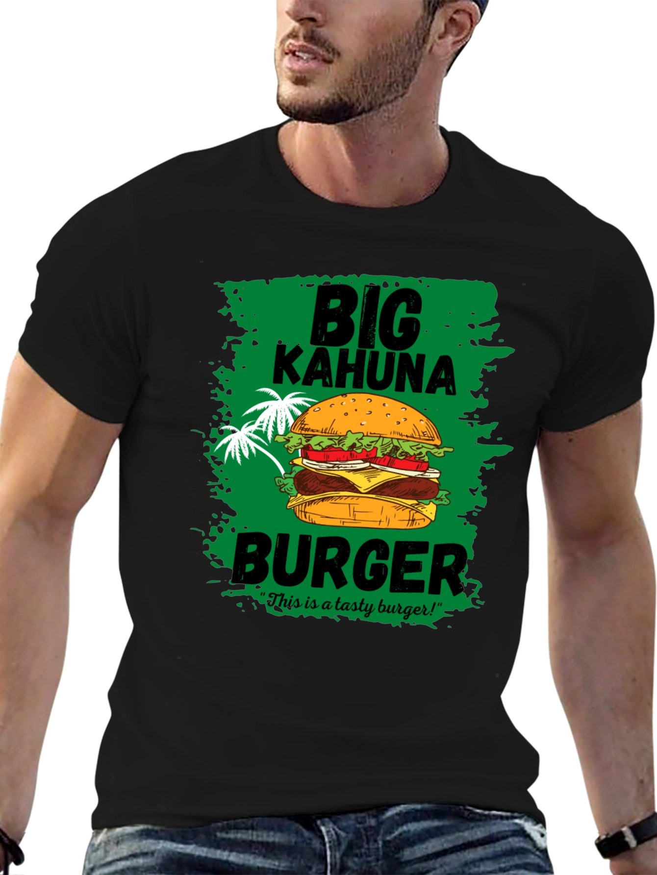 Big Kahuna Burger Graphic Tee - Pulp Fiction Inspired
