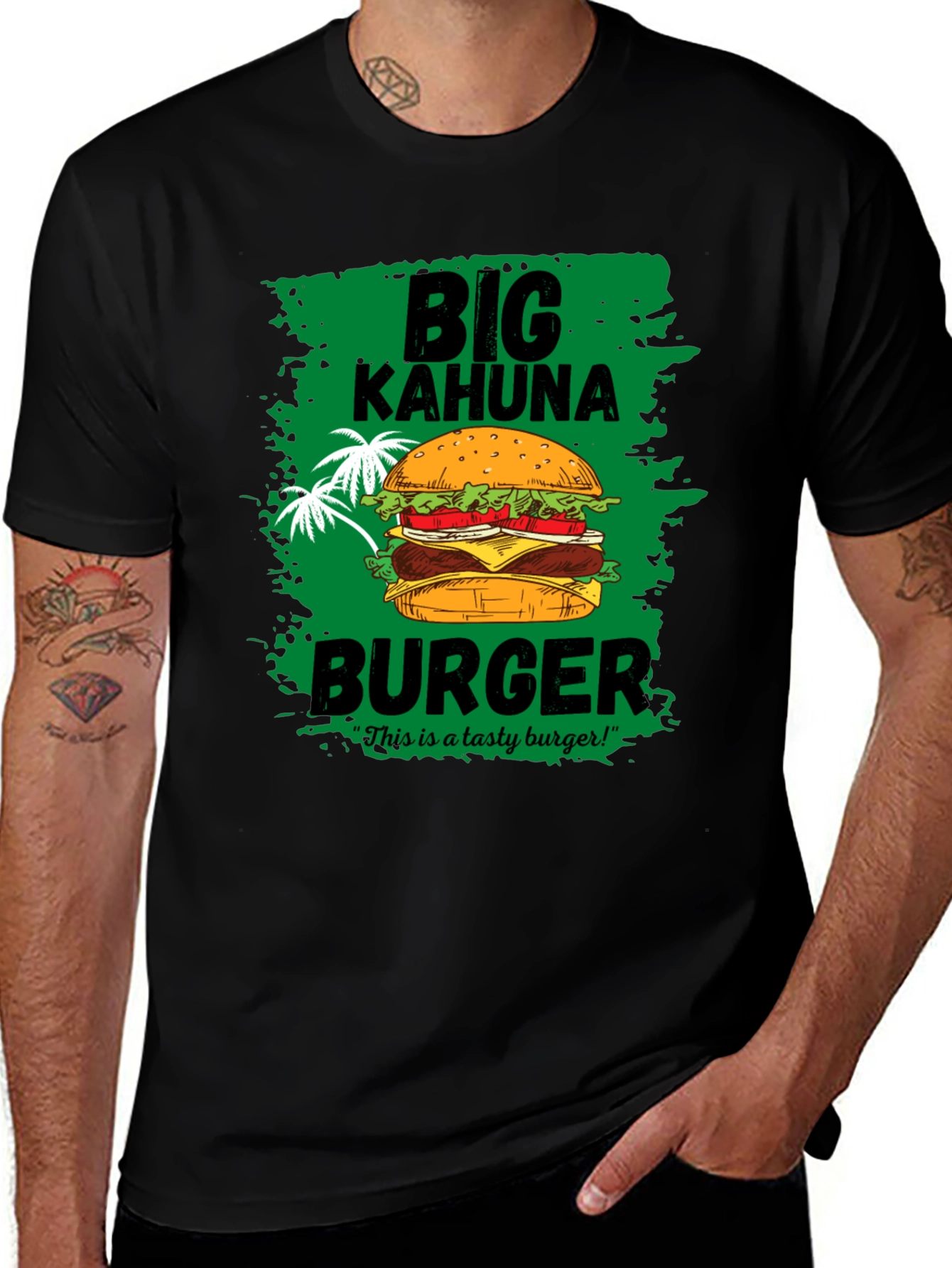 Big Kahuna Burger Graphic Tee - Pulp Fiction Inspired
