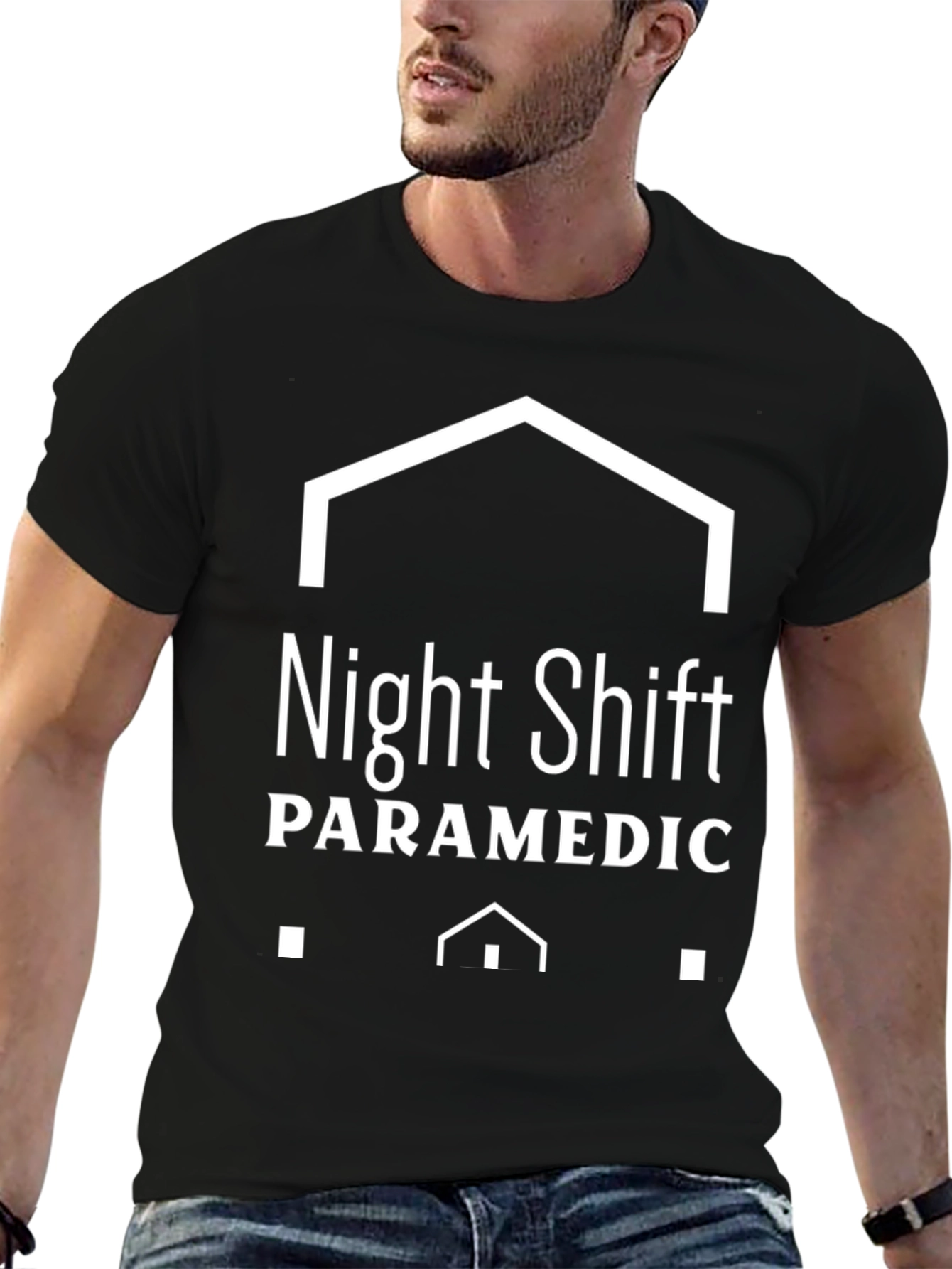 Night Shift Paramedic Graphic Tee