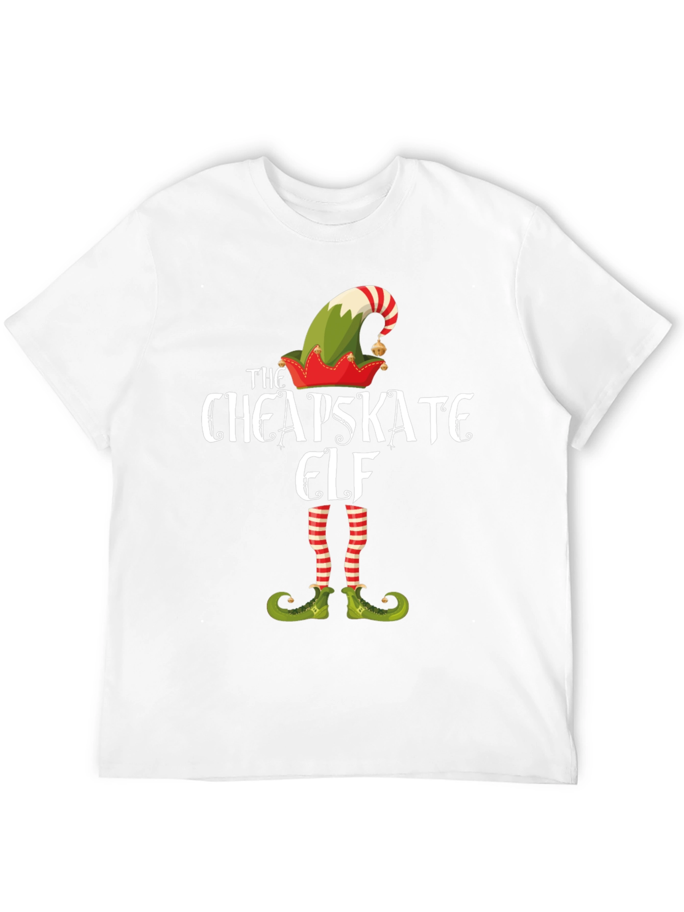 Cheapskate Elf Graphic T-Shirt