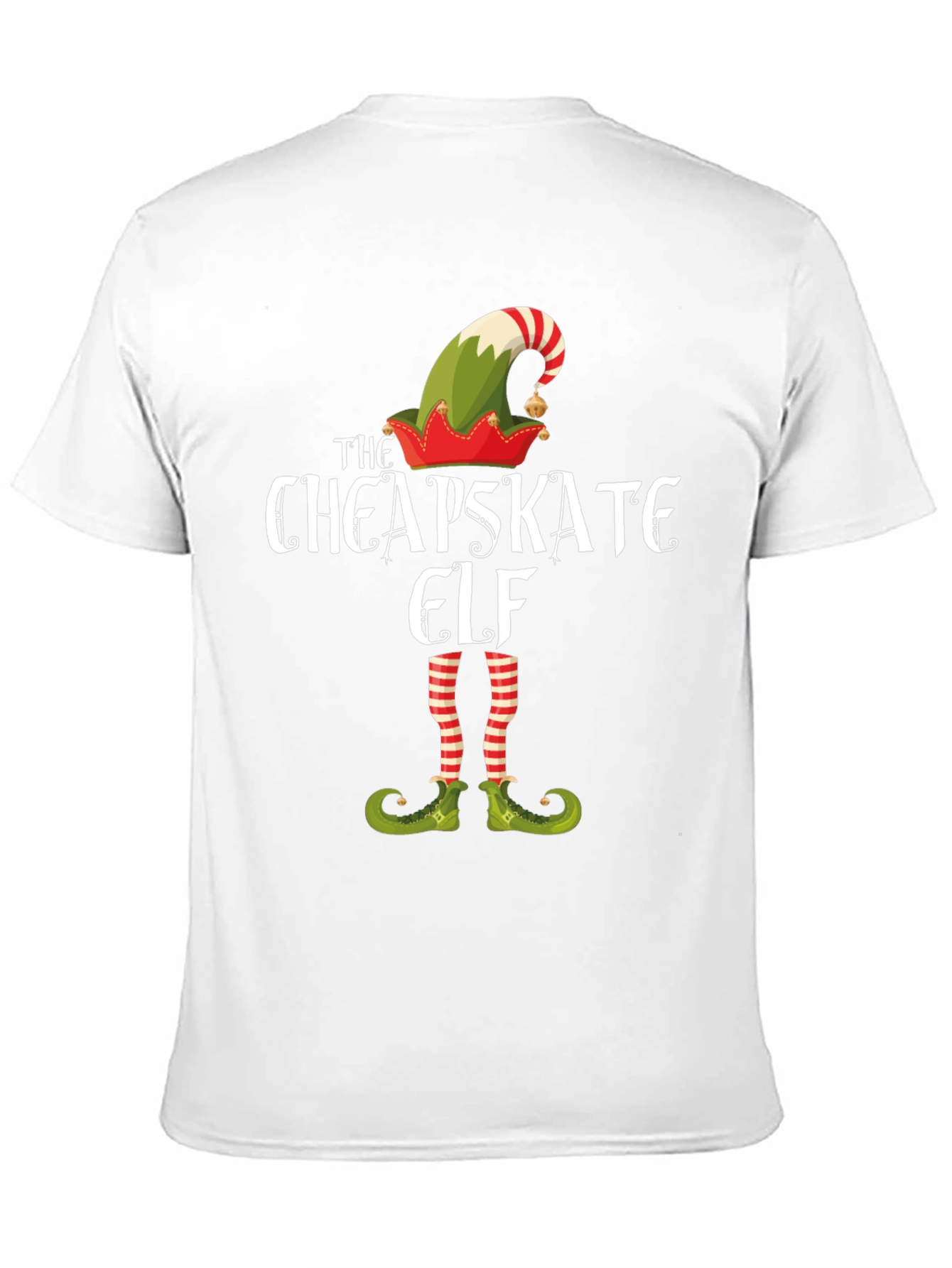 Cheapskate Elf Graphic T-Shirt