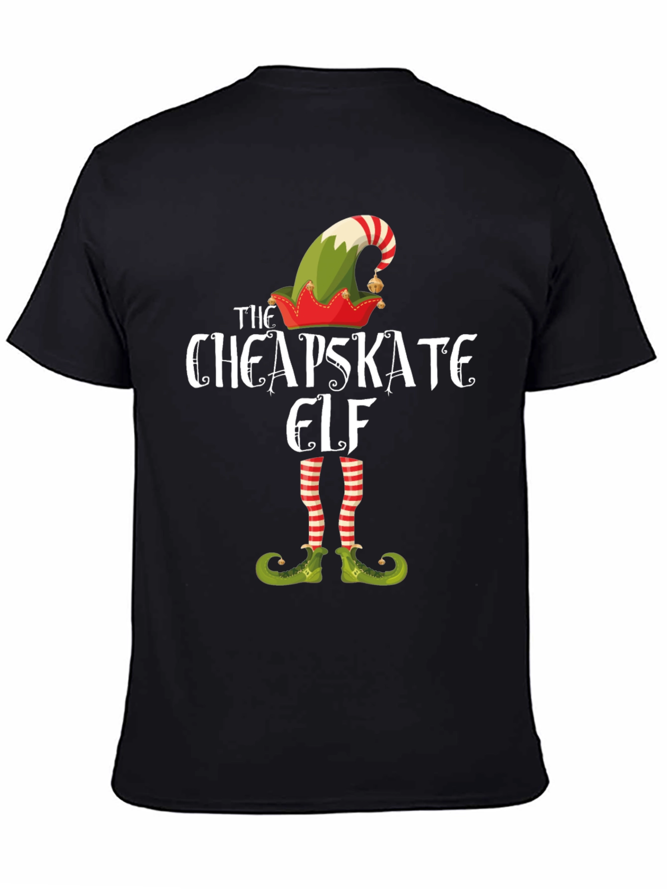 Cheapskate Elf Graphic T-Shirt