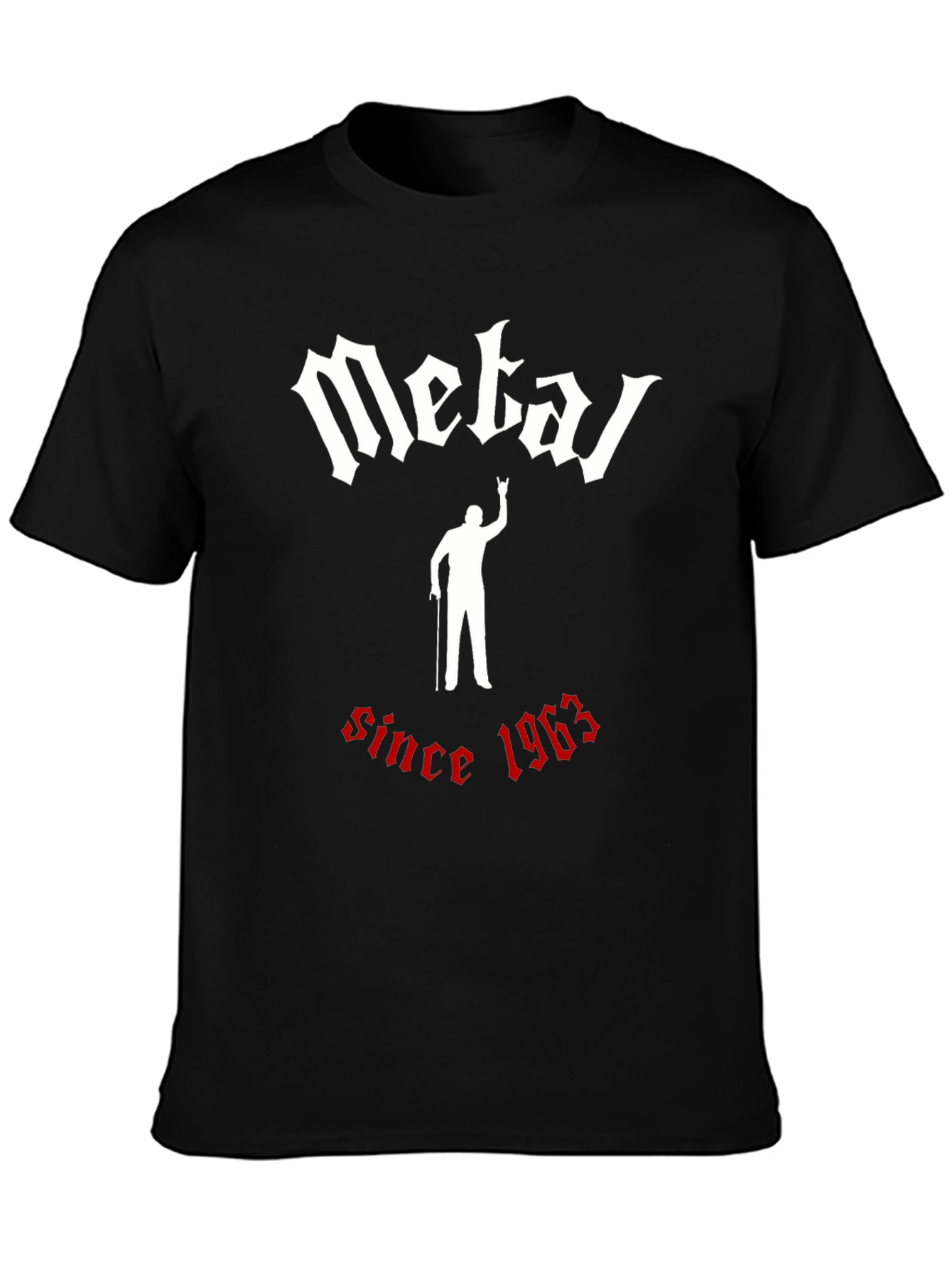 Metal Since 1963 Black Graphic T-Shirt