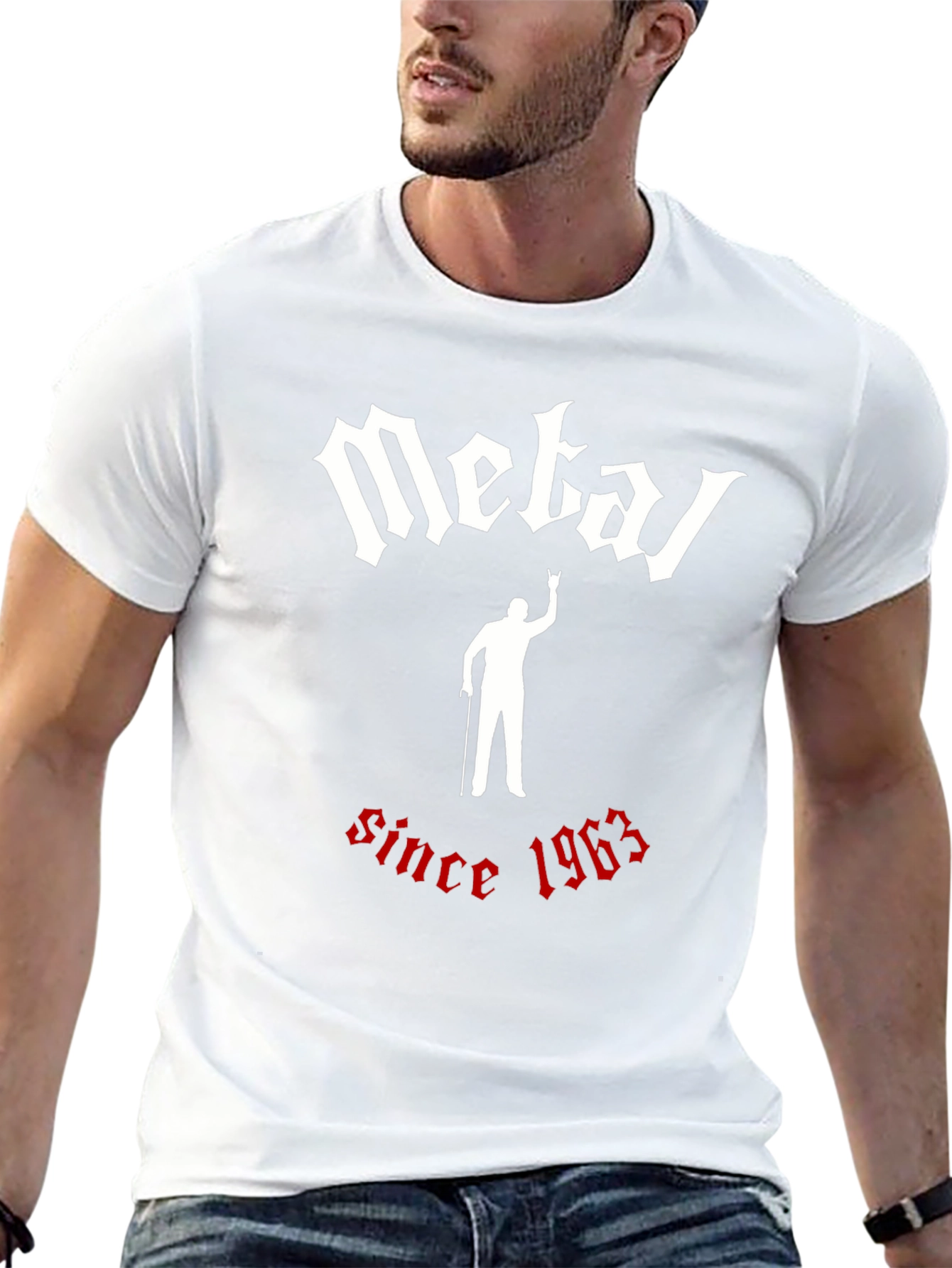 Metal Since 1963 Black Graphic T-Shirt