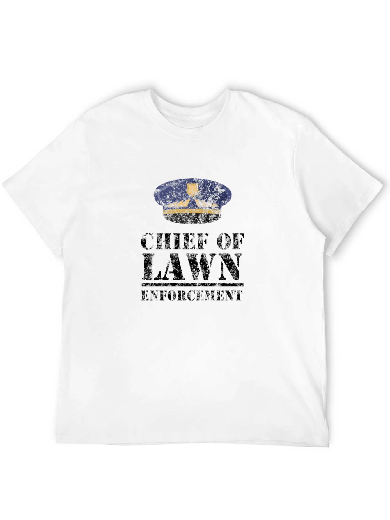 Chief of Lawn Enforcement T-Shirt - Black