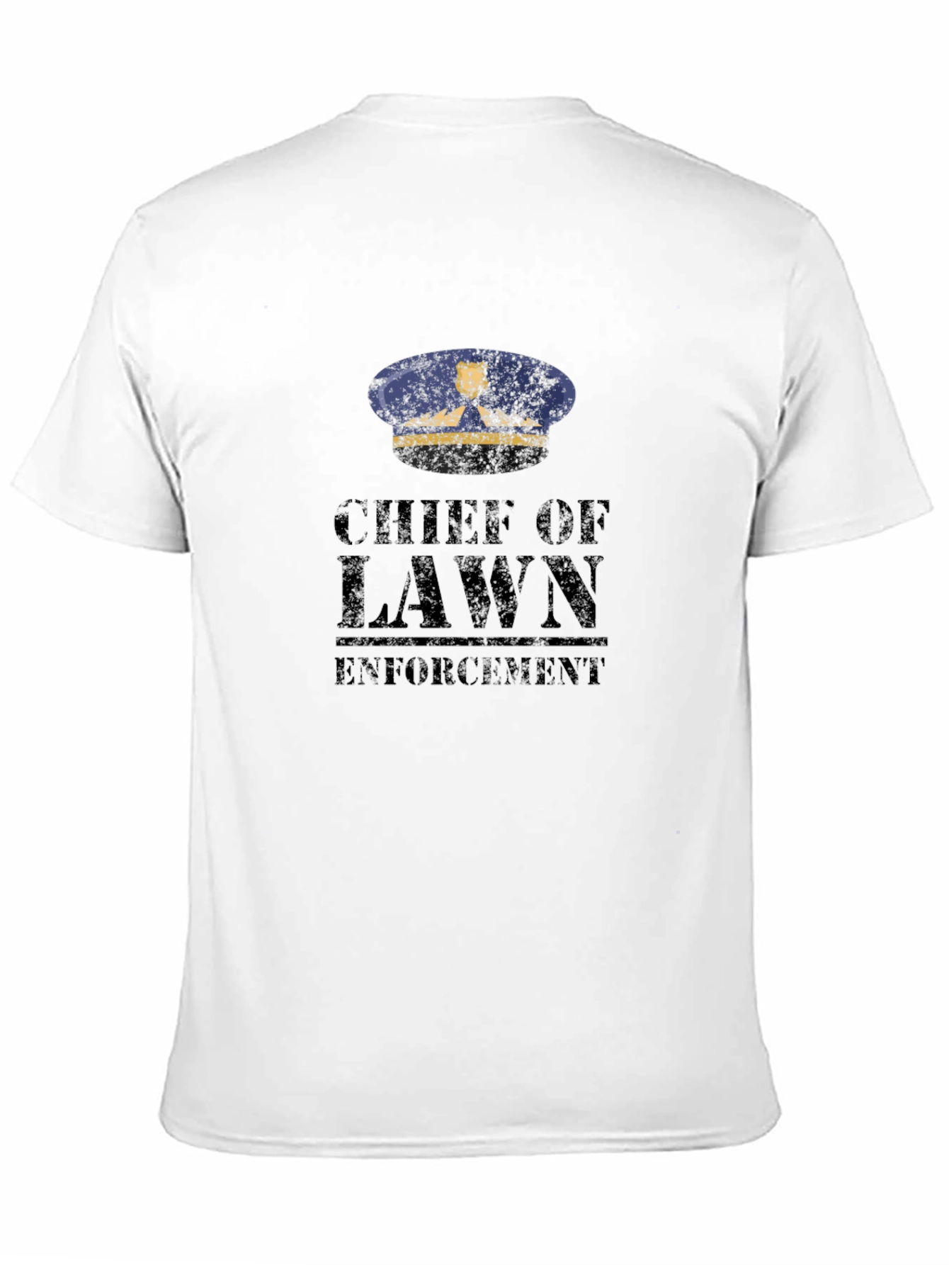 Chief of Lawn Enforcement T-Shirt - Black