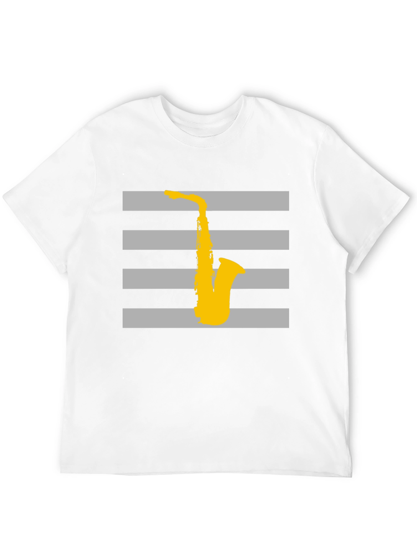 Saxophone Graphic Tee - Cool Music Lover T-Shirt