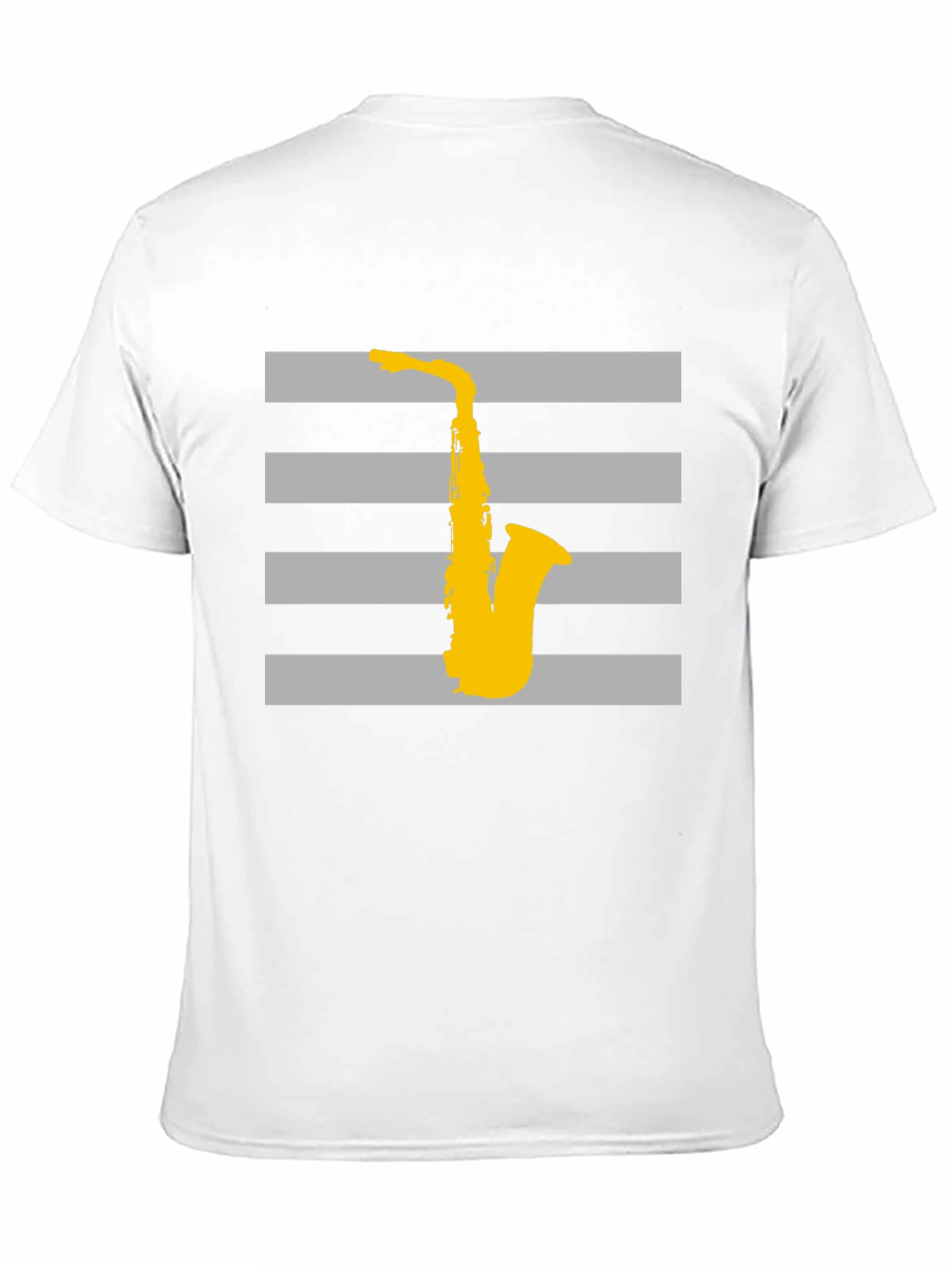 Saxophone Graphic Tee - Cool Music Lover T-Shirt