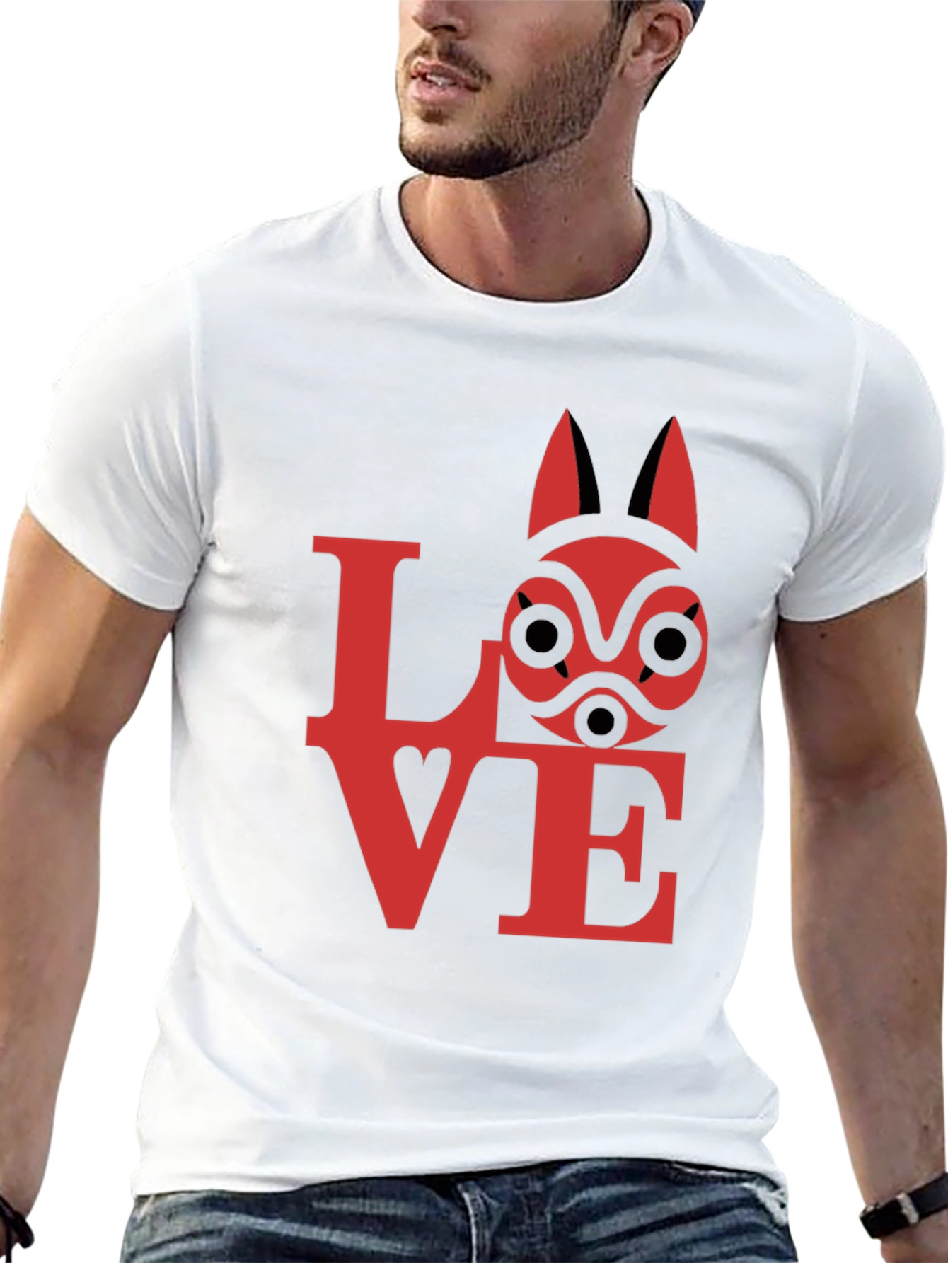 Love Mononoke T-Shirt - Unique Graphic Tee