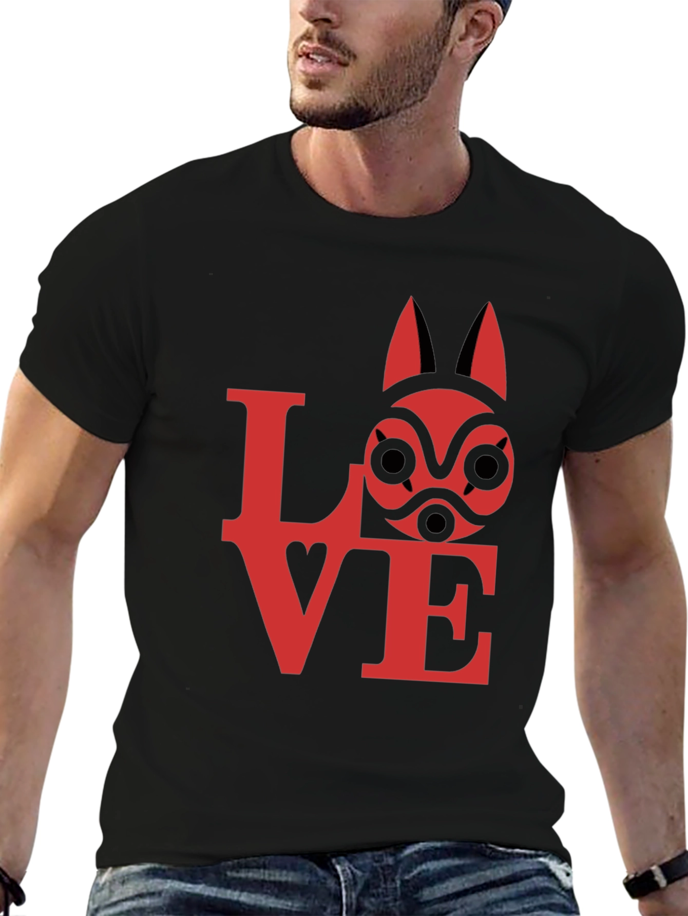 Love Mononoke T-Shirt - Unique Graphic Tee